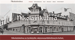 Desktop Screenshot of nikolainkulma.fi