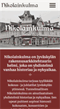 Mobile Screenshot of nikolainkulma.fi